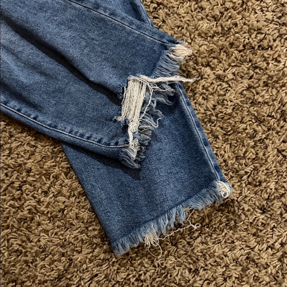 SO High Rise Distressed Blue Jeans - Picture 3 of 6